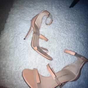 Tamara Mellon Nude Strappy Heels